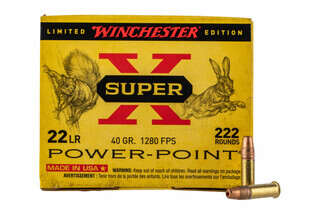 Winchester Ammunition .22LR X22 40gr Plated Hollow Point - Box of 222